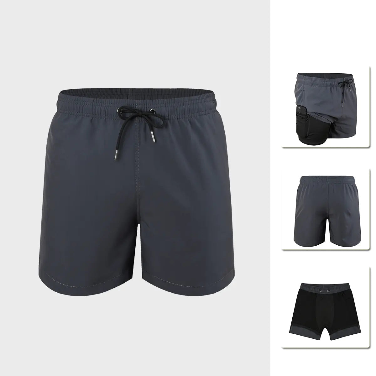 No-Mesh Swim Shorts